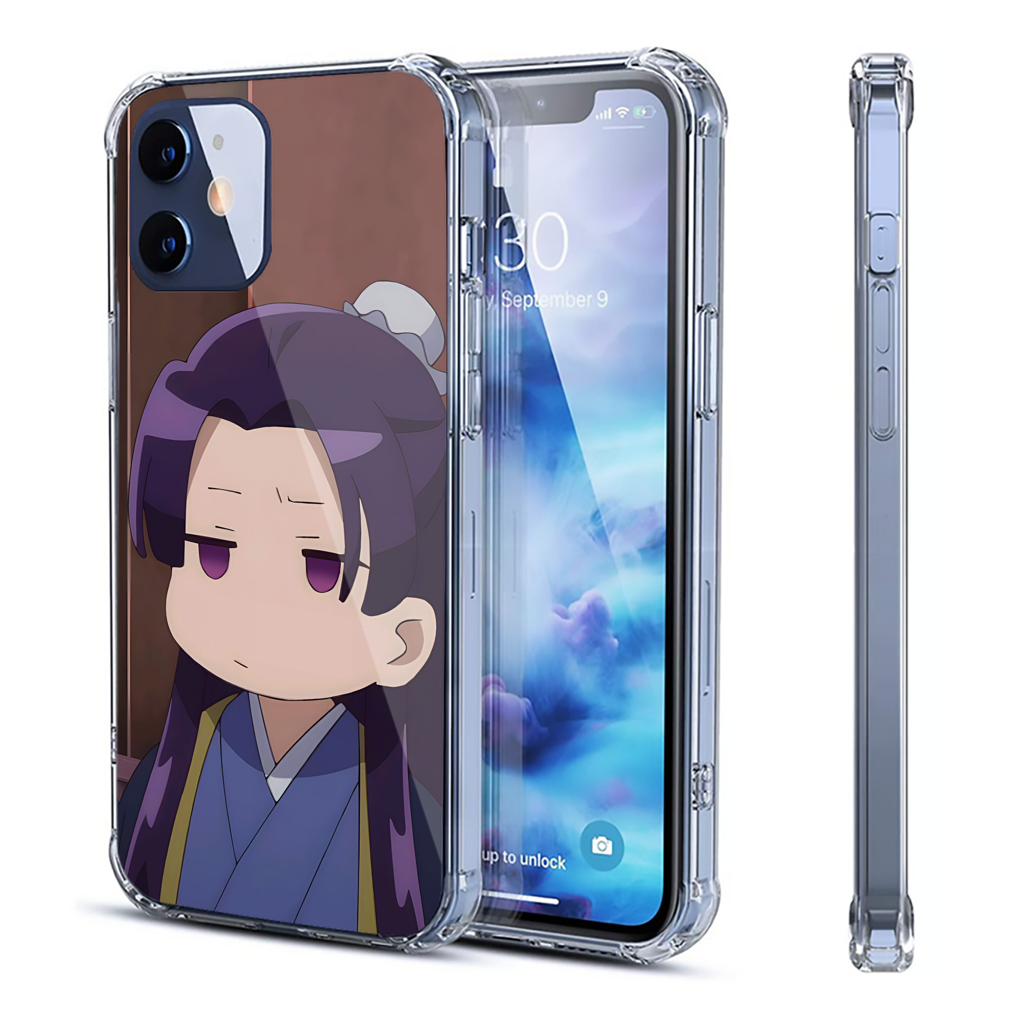 （画像用） 薬屋のひとりごと The Apothecary Diaries 【iPhone 12シリーズ対応】透明スマホケース（クリアソフトケース）